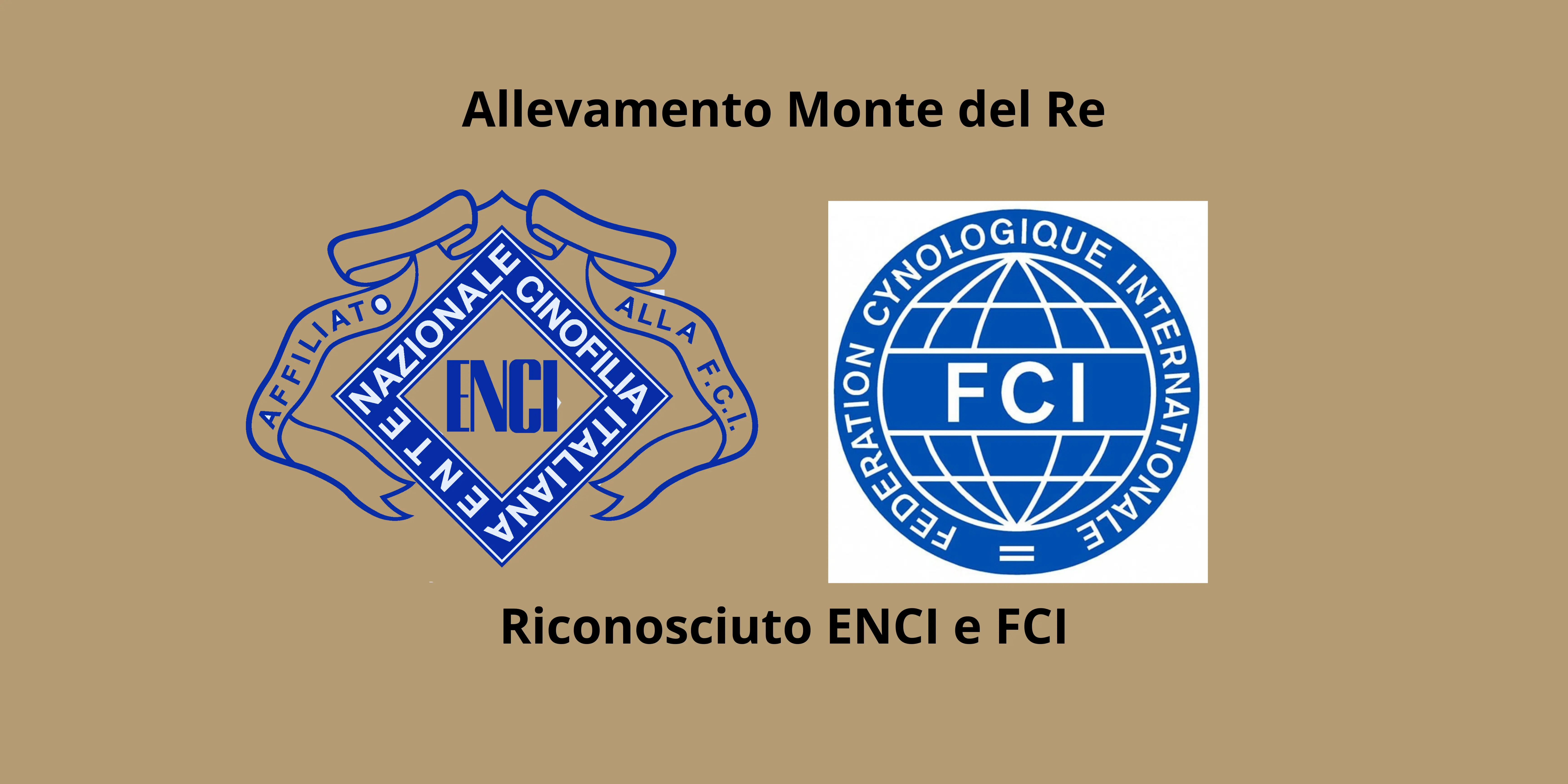 allevamento monte del re riconosciuto enci e fci